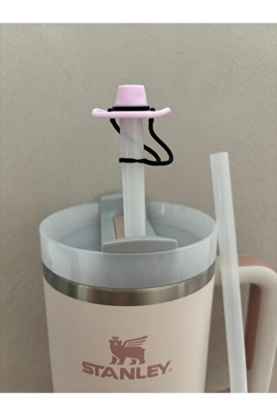 Bymarka AKSESUAR 30 40 OZ PİPET KORUMA TIPASI KOVBOY ŞAPKASI PEMBE