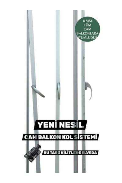 Nirvanaaksesuar Cam Balkon Kollu Sistem Profili