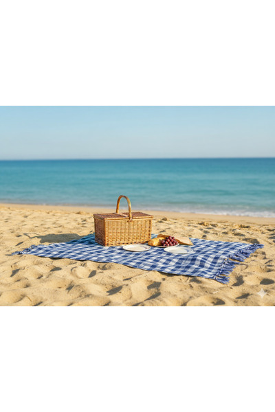 Ta-Fu Global Picnic Table Cover (with Fringe Ties) 140 cm