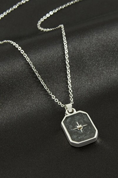 nolva Star Enamel Necklace