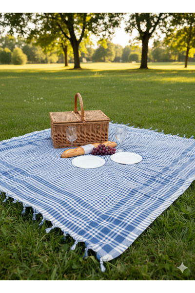 Ta-Fu Global Picnic Table Cover (with Fringe Ties)