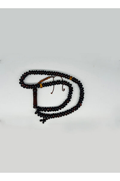 M.A Traders Wooden Black Tasbih/Rosary – 100 Button Shape Beads | 14mm Big Bead Size | Elegant Prayer Beads