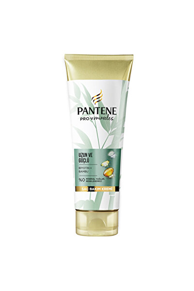 Pantene 3 ADET Miracles Bambu Biotin Uzun ve Güçlü Serisi Saç Bakım Kremi 275 ml