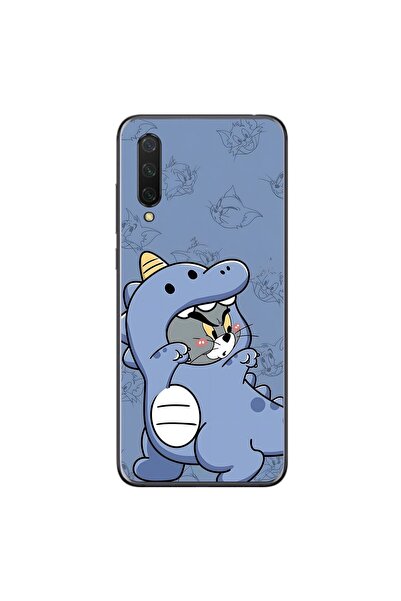 Dali Design حافظة شفافة متوافقة مع هاتف Xiaomi Mi 9 Lite بتصميم Couple Tom 1