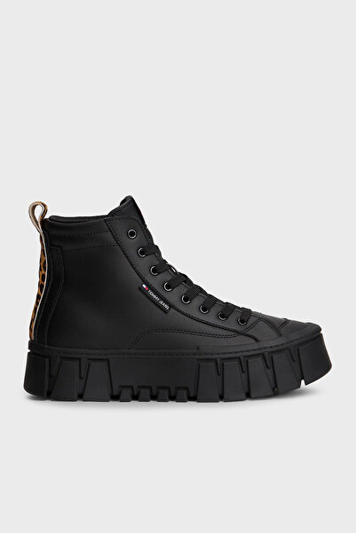 Tommy Jeans Kalın Tabanlı Leopar Detaylı Sneaker Ayakkabı AYAKKABI EN0EN02858 BDS