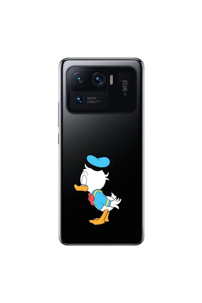 Dali Design حافظة شفافة متوافقة مع هاتف Xiaomi Mi 11 Pro بتصميم Couple Duck 2