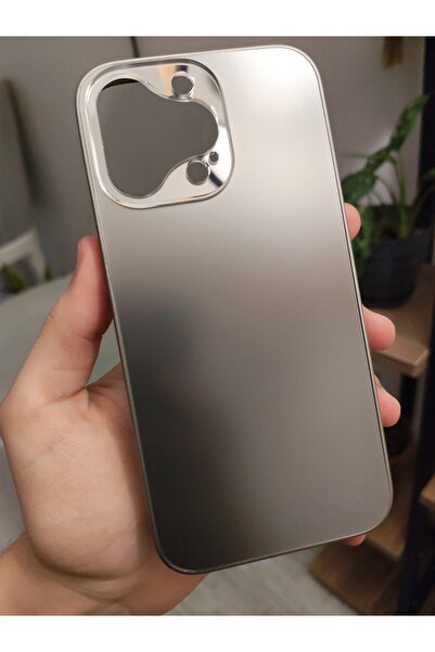 INFINITY iPhone 15 Pro Max Uyumlu Nano Mat Kamera Korumalı Telefon Kılıfı