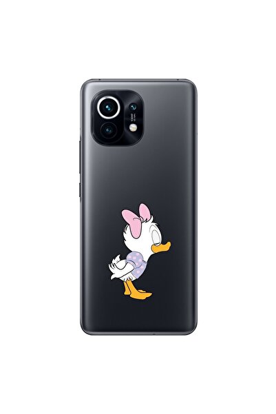 Dali Design حافظة شفافة متوافقة مع هاتف Xiaomi Mi 11 بتصميم Couple Duck 1