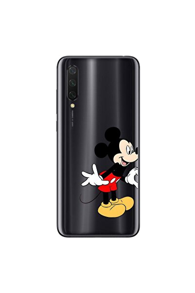 Dali Design حافظة شفافة متوافقة مع هاتف Xiaomi Mi 9 Lite بتصميم Couple Mickey 1