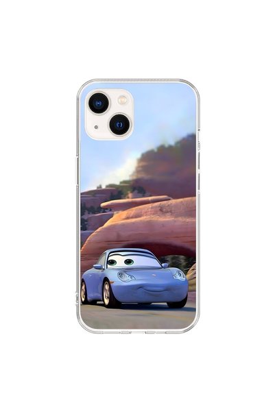 Dali Design iPhone 13 Compatible Transparent Case Couple Sally 2 Designs