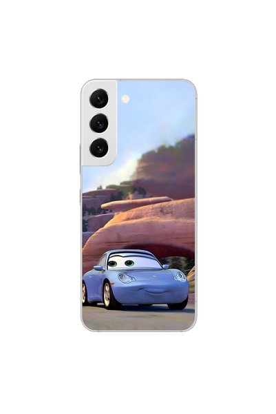 Dali Design Samsung Galaxy S22 Compatible Transparent Case Couple Sally 2 Des...