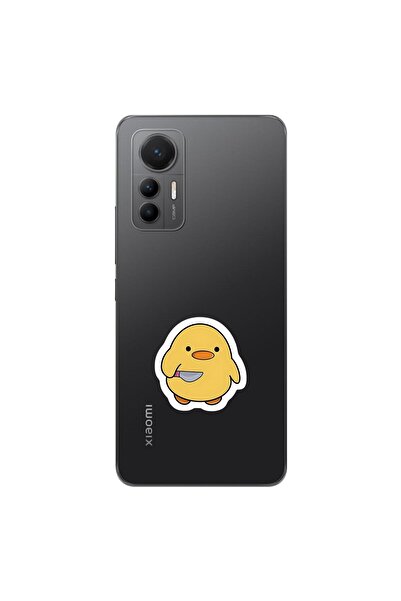 Dali Design حافظة شفافة متوافقة مع هاتف Xiaomi Mi 12 Lite بتصميم Couple Chick 1