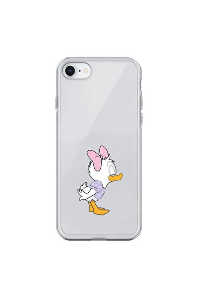 Dali Design iPhone 6S Compatible Transparent Case Couple Duck 1 Design