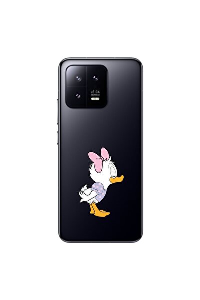 Dali Design حافظة شفافة متوافقة مع هاتف Xiaomi Mi 13 بتصميم Couple Duck 1