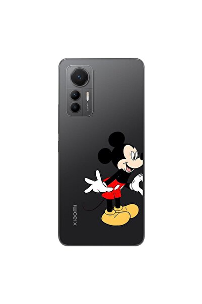 Dali Design حافظة شفافة متوافقة مع هاتف Xiaomi Mi 12 Lite بتصميم Couple Mickey 1