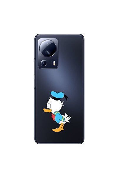 Dali Design حافظة شفافة متوافقة مع هاتف Xiaomi Mi 13 Lite بتصميم Couple Duck 2