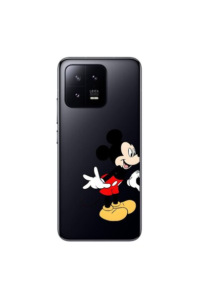 Dali Design حافظة شفافة متوافقة مع هاتف Xiaomi Mi 13 Pro بتصميم Couple Mickey 1