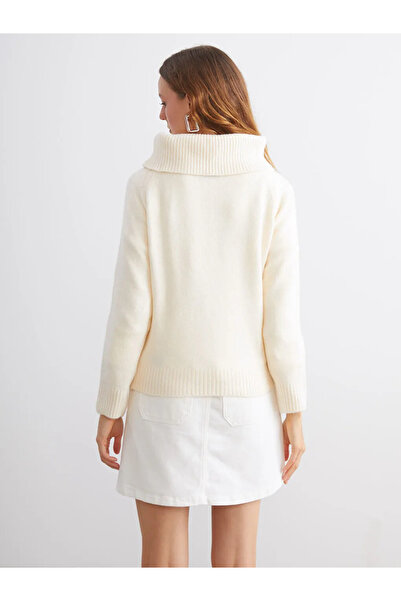 LC Waikiki Дамски трикотажен пуловер с деколте