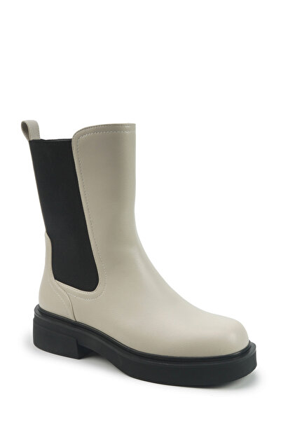 Nine West Candice 5Pr Off-White Women's Flat Boots