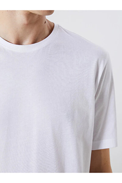 LC Waikiki Ανδρικό T-Shirt από βαμβακερό χτενισμένο λαιμό