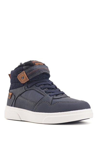Kinetix DEREK.B-KRK-INT 3PR Lacivert Erkek Çocuk High Sneaker