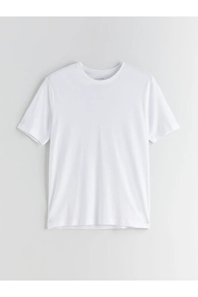 LC Waikiki Ανδρικό T-Shirt από βαμβακερό χτενισμένο λαιμό