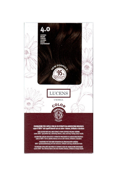 Lucens Umbria Ammonia-free hair dye Satin 4.0