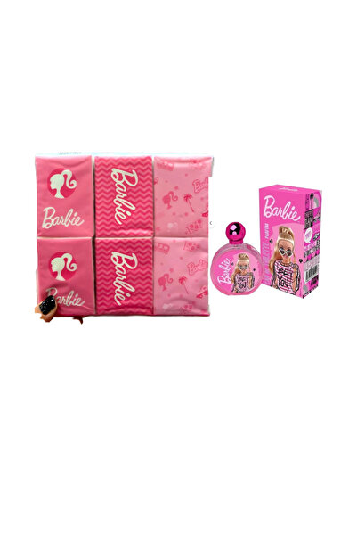 Barbie Parfüm Edt 50ml- Mendil 12 li