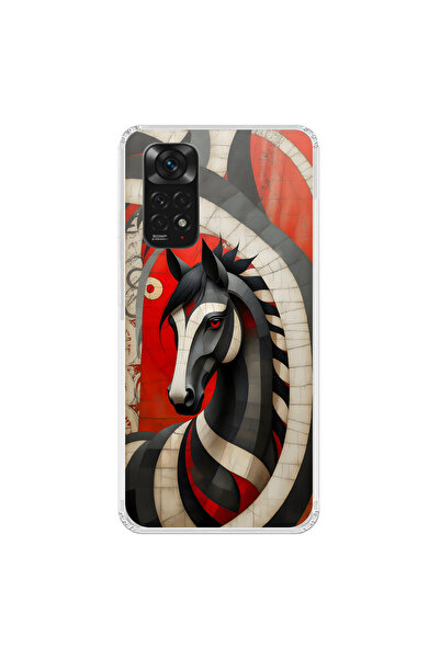 Dali Design حافظة شفافة متوافقة مع هاتف Xiaomi Redmi Note 11S تحتوي على 5 تصم...