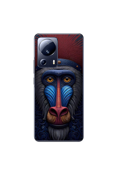 Dali Design حافظة شفافة متوافقة مع هاتف Xiaomi Mi 13 تحتوي على 4 تصميمات