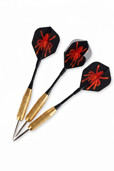 Delta Professional 9-Piece Dart Arrow Set 20 Gram Dart Arrow | 9 Pieces Gold Body Steel Tip High Accuracy