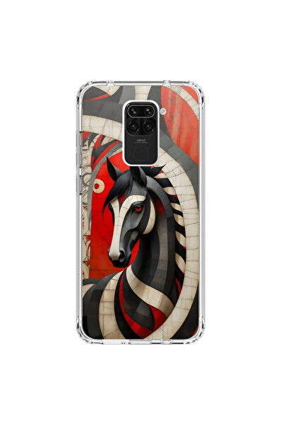 Dali Design Xiaomi Redmi Note 9S Compatible Transparent Case Table 5 Designs