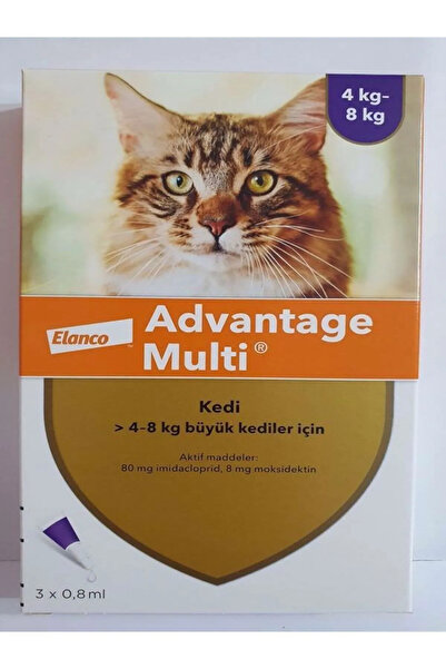 BesteVet Advantag-e Multi Kedi 4-8 Kg için- S.K.T:2027
