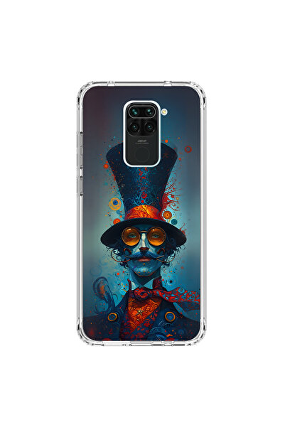 Dali Design Xiaomi Redmi Note 9 Compatible Transparent Case with 3 Designs