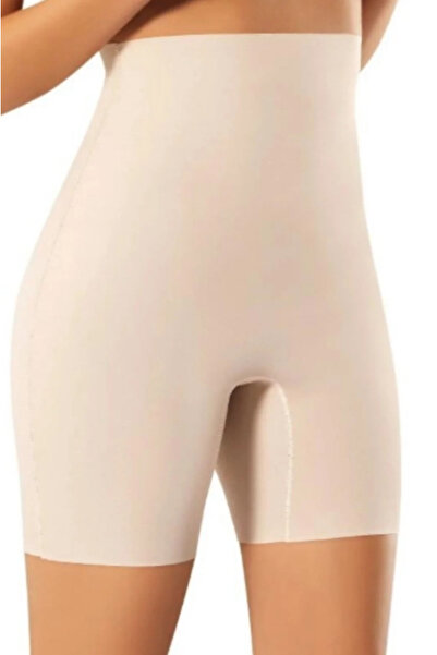 nuda luna Women's Corset Belly and Leg Area Tightening Long Elite Black Corset