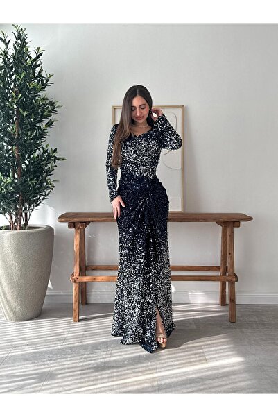 Generic shiny sequined dress