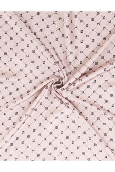 Kayra Μεταξωτό κασκόλ με πέτρα με σταυρωτό λογότυπο