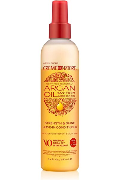 Creme of Nature Argan Oil Strength & Shine Leave-In Conditioner, 8.45 Oz 250ml