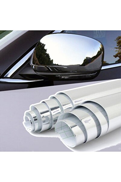 Avex Set of 2 pieces of Chrome foil for gluing mirrors or other ornaments 30 x 30cm