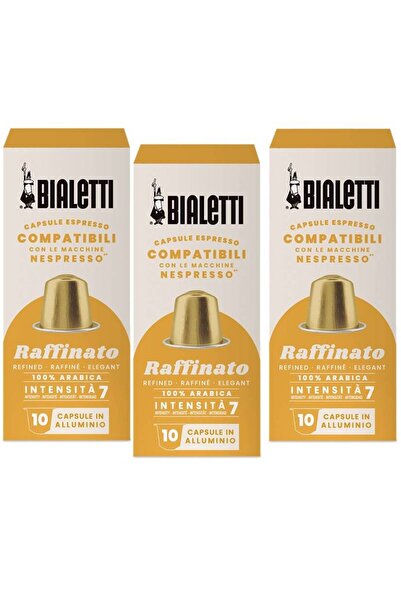 Bialetti Ravinato Coffee Capsules - 3 Pack of 10 Capsules