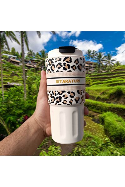 SITARAYURI Leopard Travel Mug 600 ml -