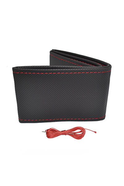 Otom steering wheel cover made of "Perforated" -leather for cars