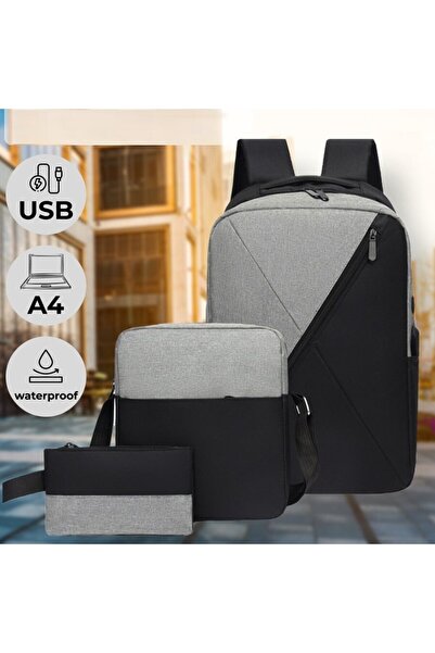 Avex Set calatorie 3in1, Rucsac, Geanta, Plic, AVX-BQ51D