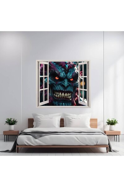 Avex Folie imprimata color pentru decor perete locuinta, dimensiune 125 x 110cm, model: VIEW TO HAVEN 09