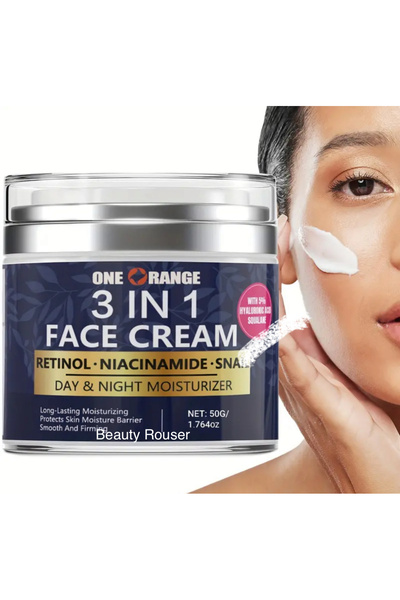 One Range كريم ريتينول 3 في 1 للوجه - مرطب نهاري وليلي مع الكولاجين وفيتامين ...
