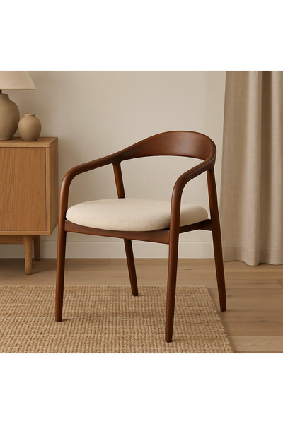 Levent Mobilya Aksesuar MİSTRAL SANDALYE, KREM