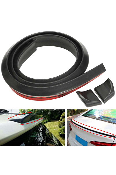 Avex Rubber spoiler type M BLACK 1.5m x 3.5cm