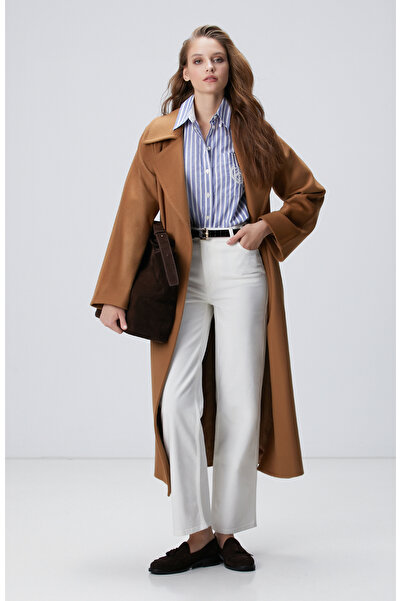 Network Mavi Beyaz Oxford Gömlek