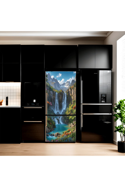 Avex Folie imprimata color pentru decor Frigider, dimensiune 200 x 90cm, model: AVX-FR27