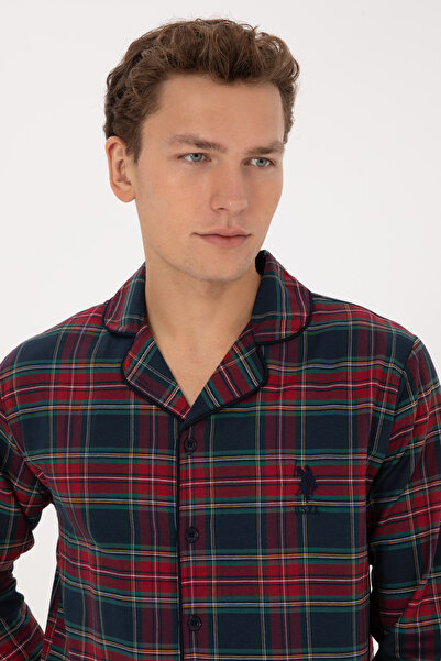 U.S. Polo Assn. Men's Burgundy Pajama Set 50318614-Vr014